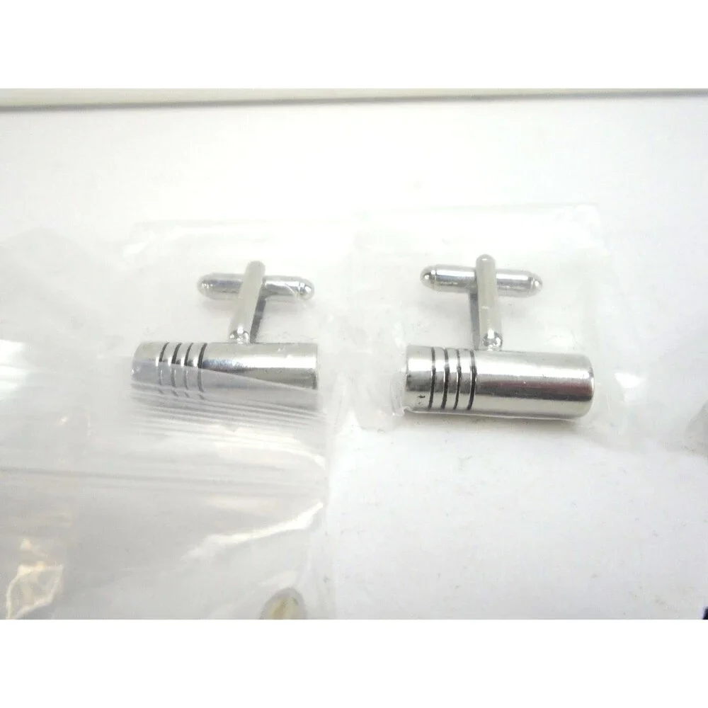Lictin Men's Cufflinks Cuff Links for Men, Stainless Steel Tuxedo Shirt Cuff...